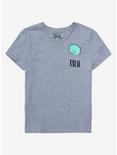 Disney Pixar Soul 22 Meh Pocket Women's T-Shirt - BoxLunch  Exclusive, GREY, hi-res