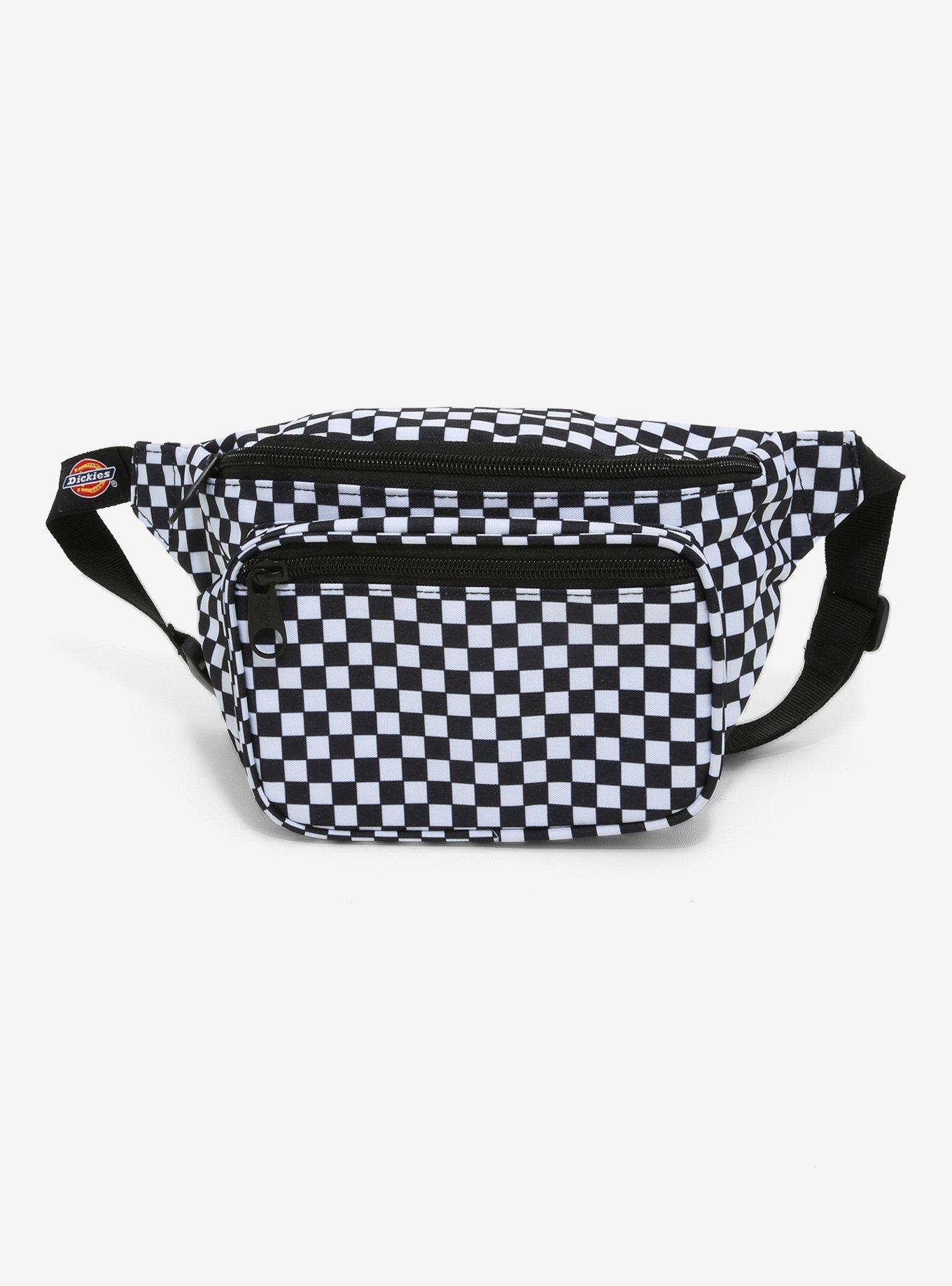 Black and white checkered fanny outlet pack