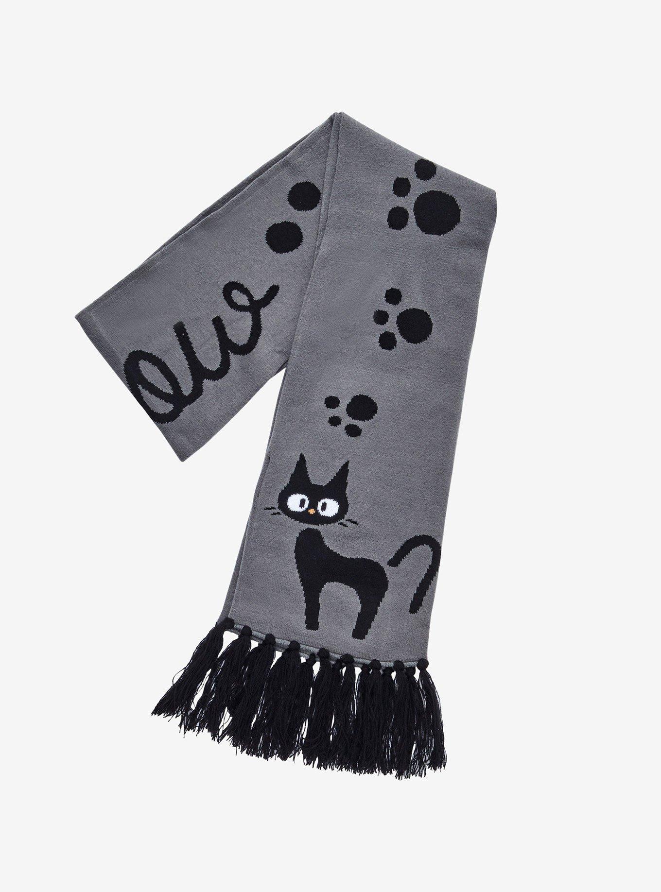 Studio Ghibli Kiki's Delivery Service Jiji Scarf, , hi-res