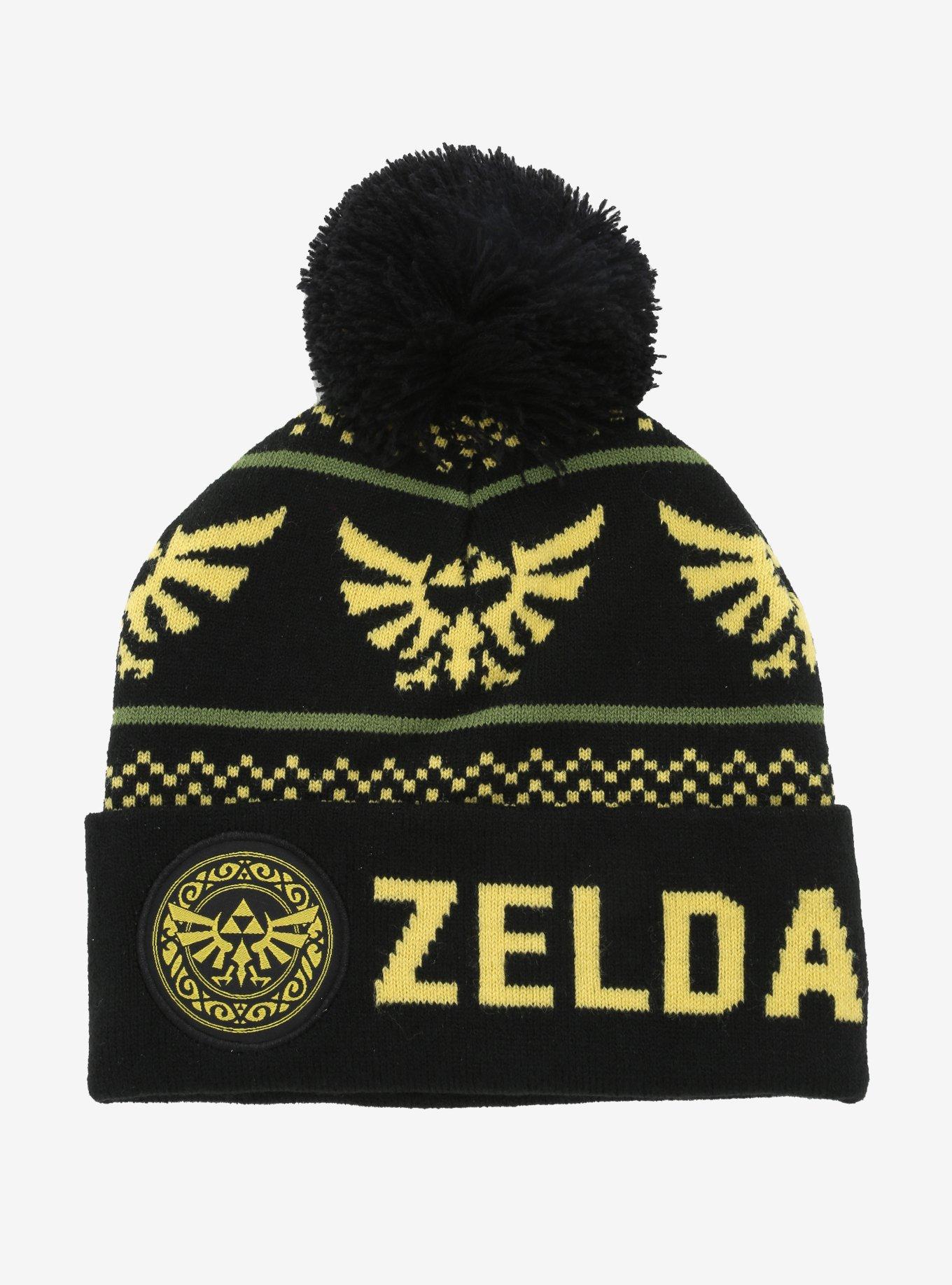 The Legend Of Zelda Royal Crest Pom Beanie, , hi-res