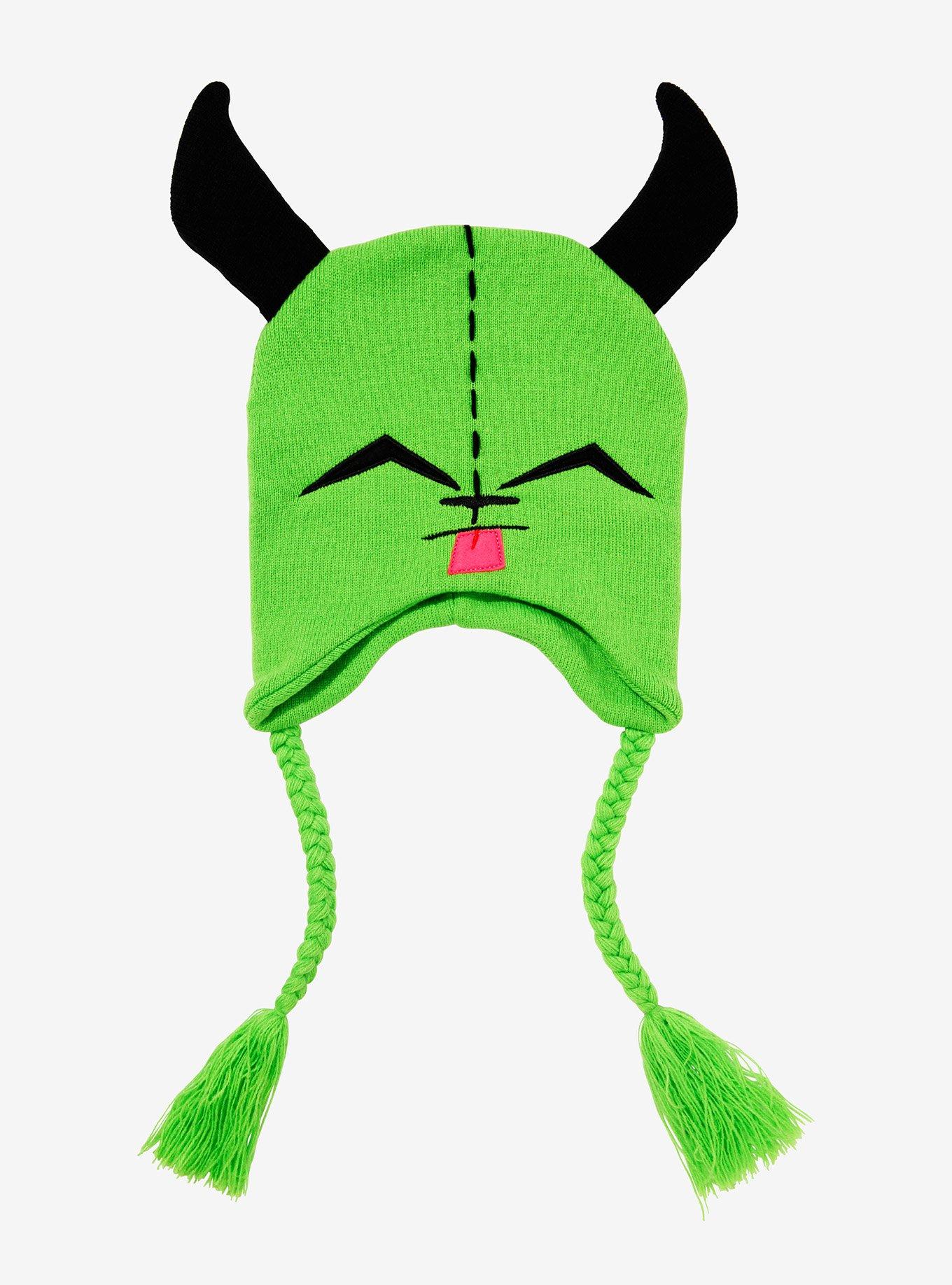 Invader Zim GIR Tassel Beanie, , hi-res