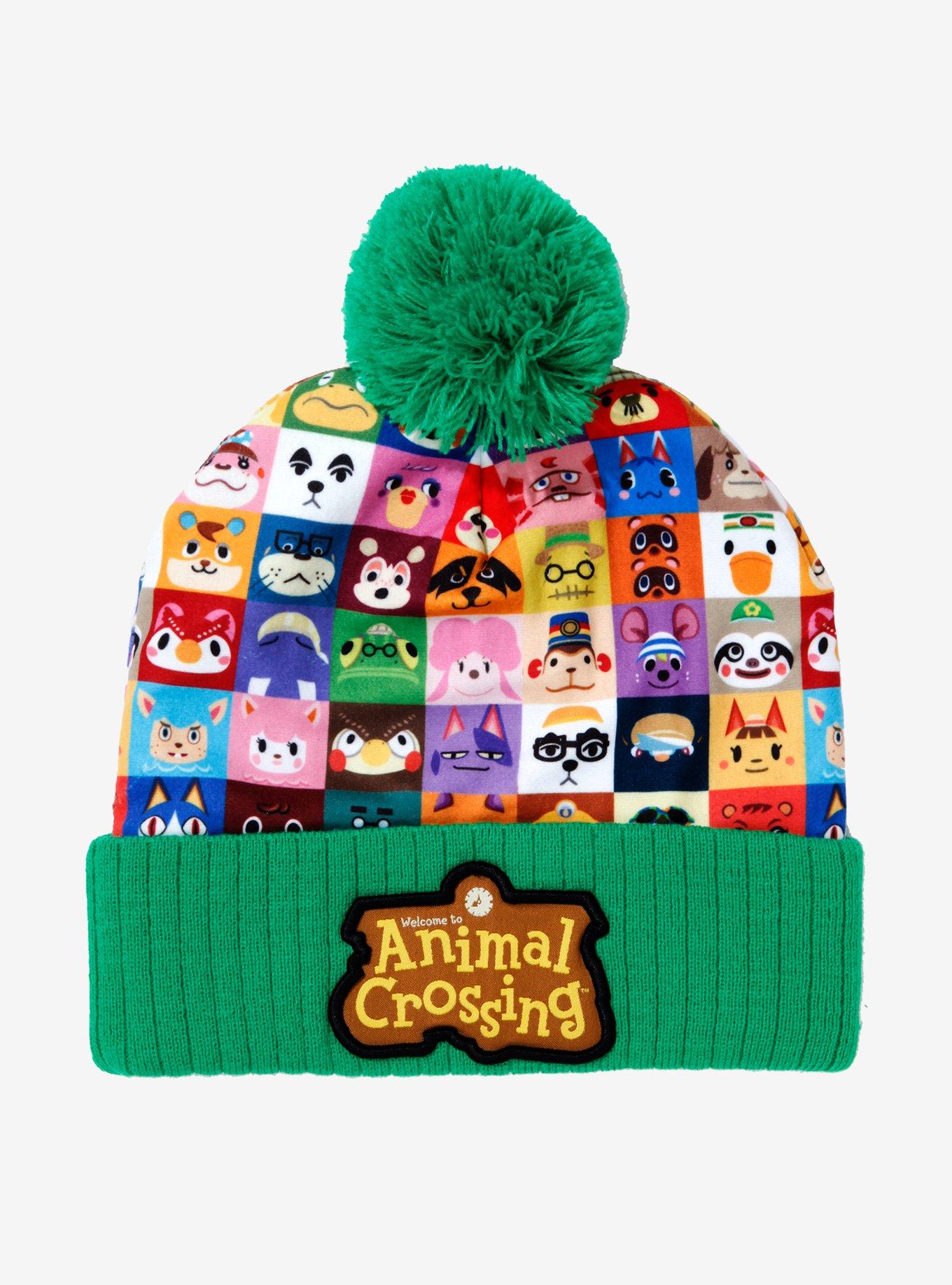 Animal Crossing Character Grid Pom Beanie, , hi-res