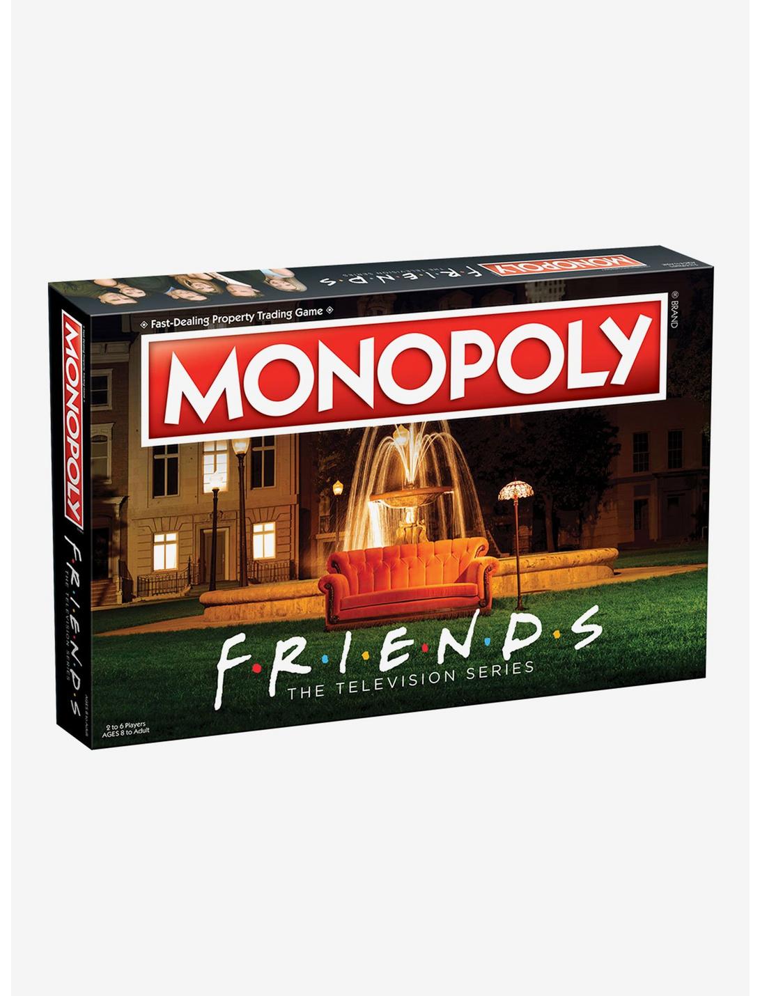 Friends Edition Monopoly Board Game Hot Topic Exclusive, , hi-res