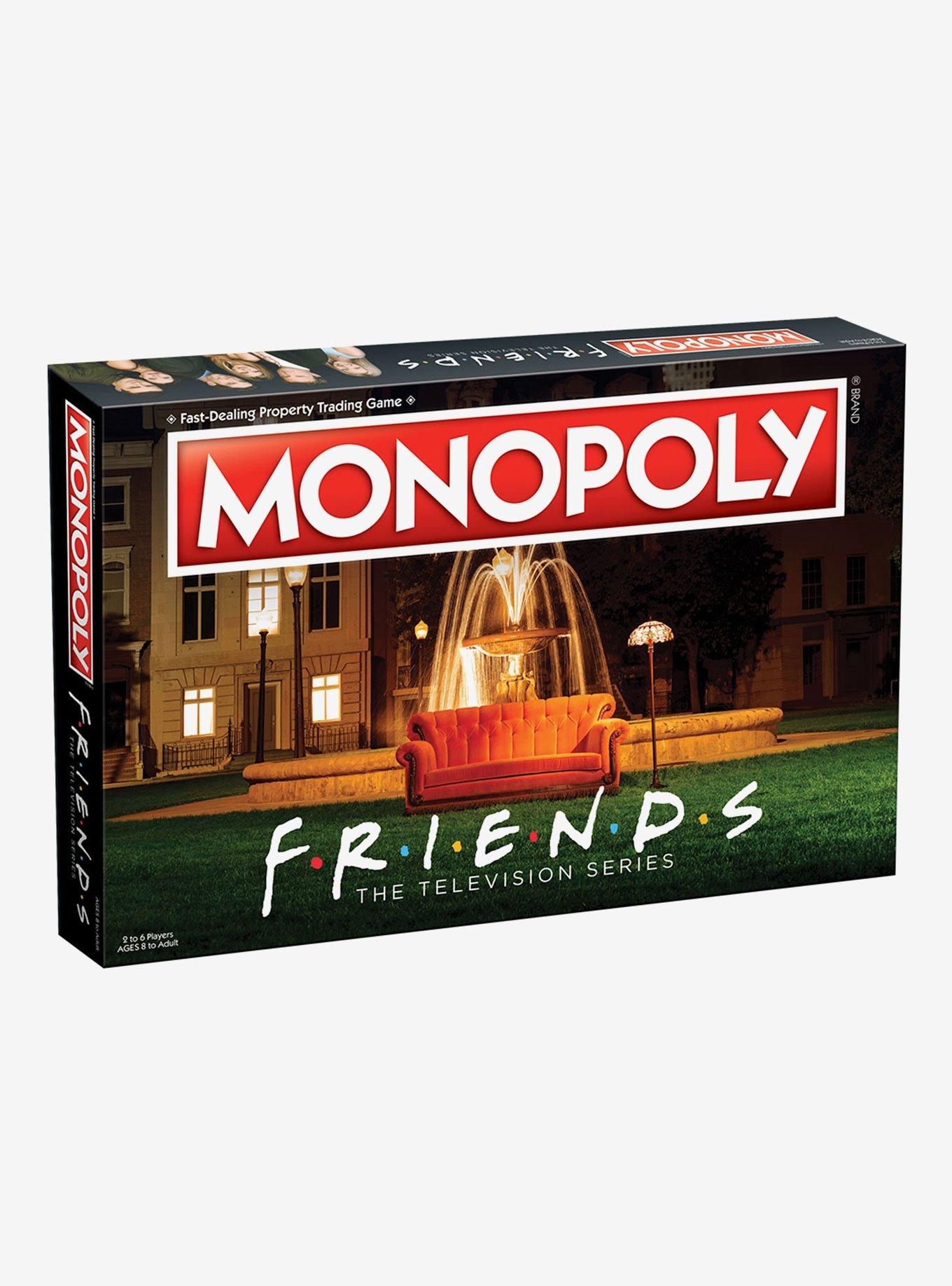 Friends Edition Monopoly Board Game Hot Topic Exclusive, , hi-res