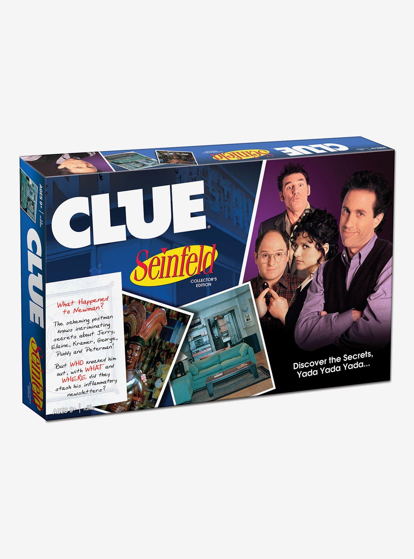 Clue: Seinfeld Edition Board Game Hot Topic Exclusive, , hi-res
