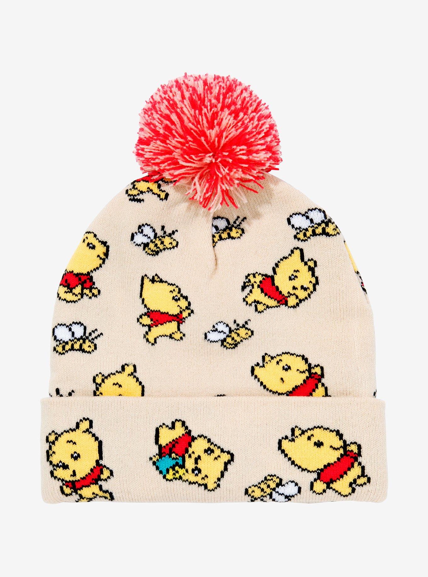 Disney Winnie The Pooh Chibi Pom Beanie, , hi-res