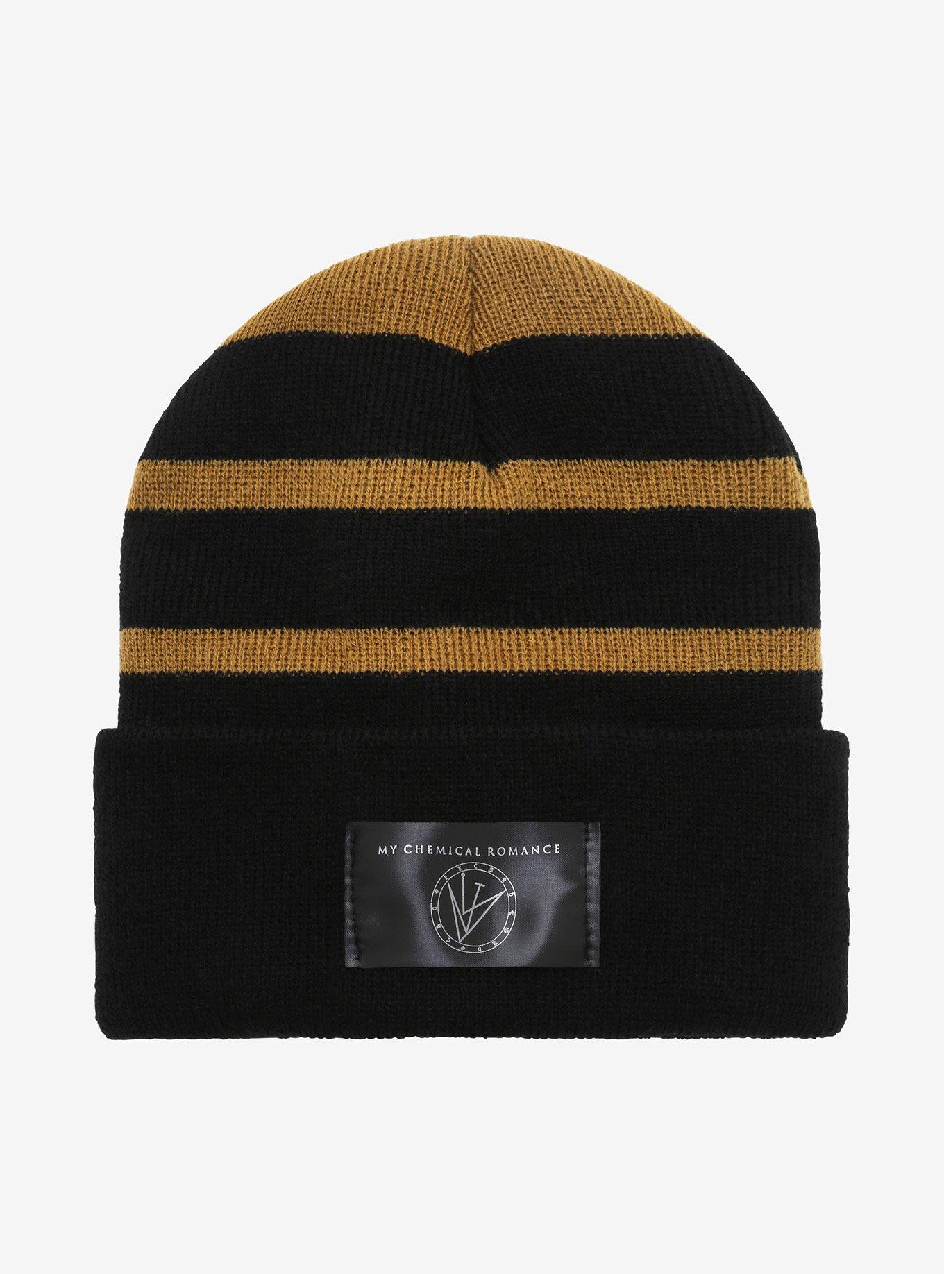 Rock Off officially licensed products My Chemical Romance MCR Band Logo Beanie Hat Size One Size