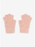 Pink Fuzzy Fingerless Gloves, , hi-res