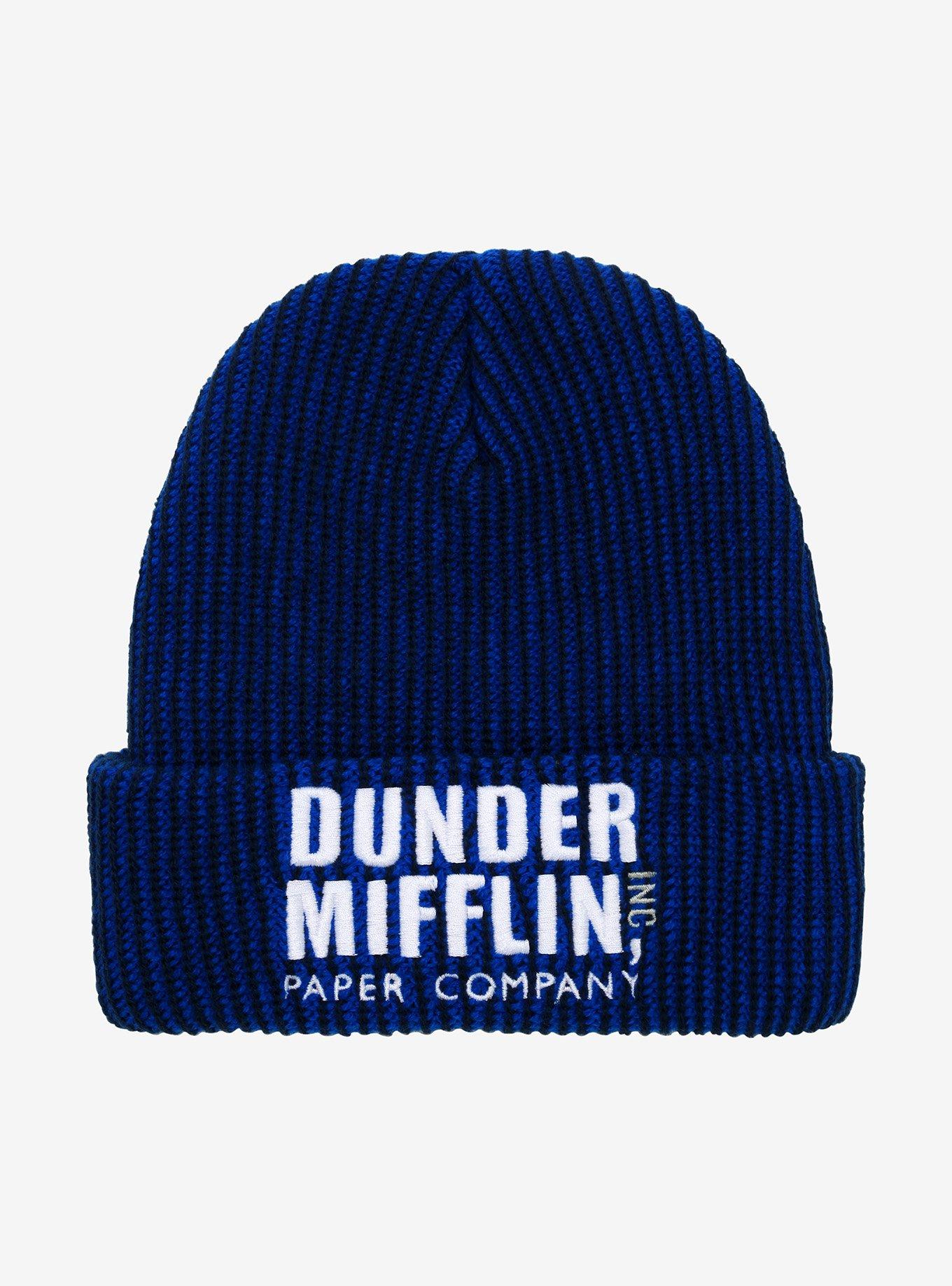 The Office Dunder Mifflin Stripe Beanie, , hi-res