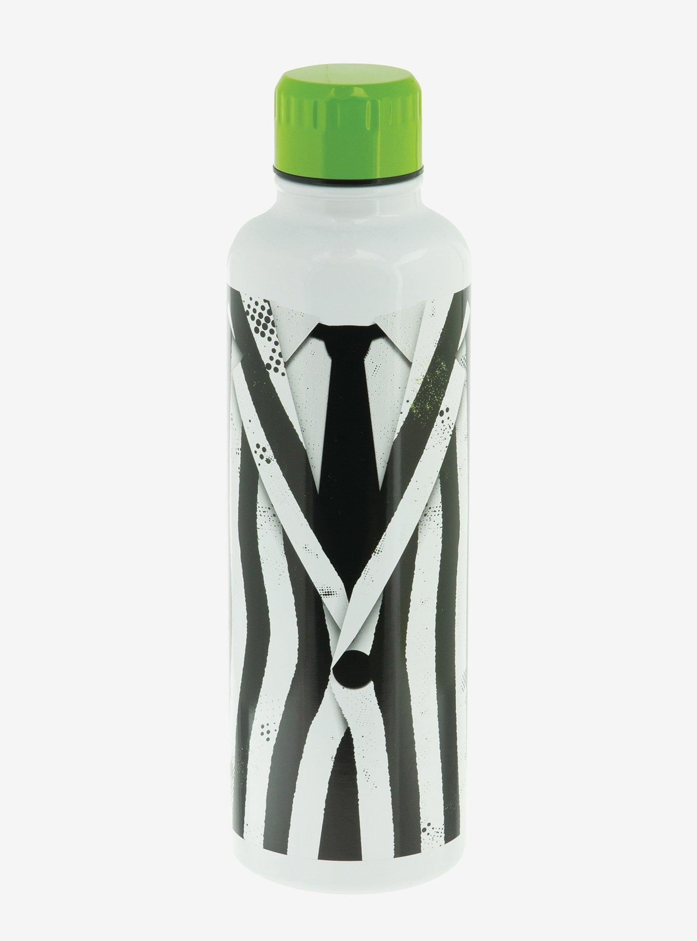Beeteljuice Stripe Suit Metal Water Bottle, , hi-res
