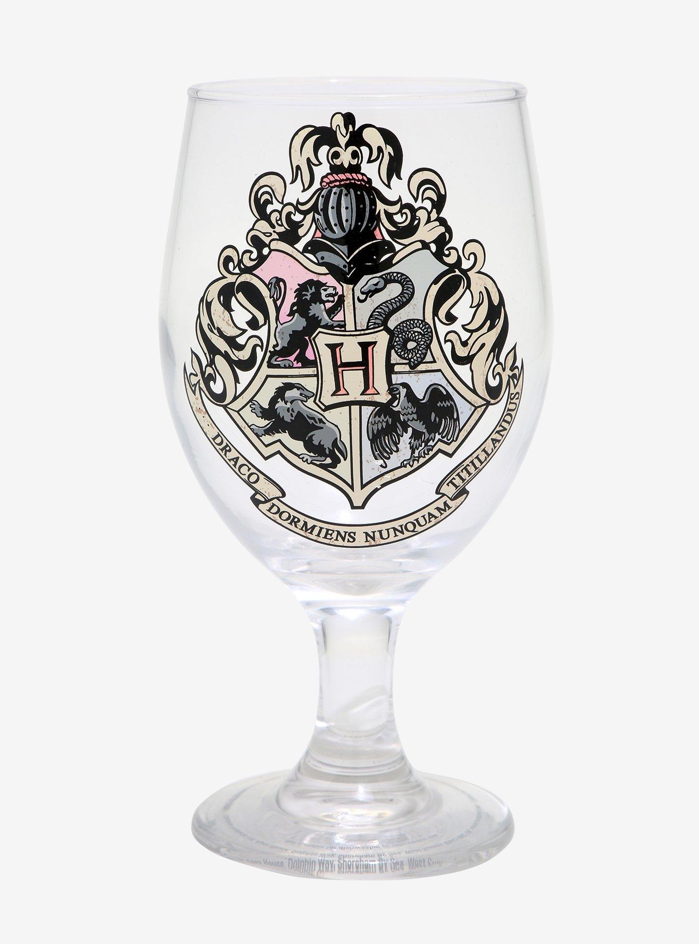 Harry Potter ColorChanging Crest Goblet Glass Hot Topic