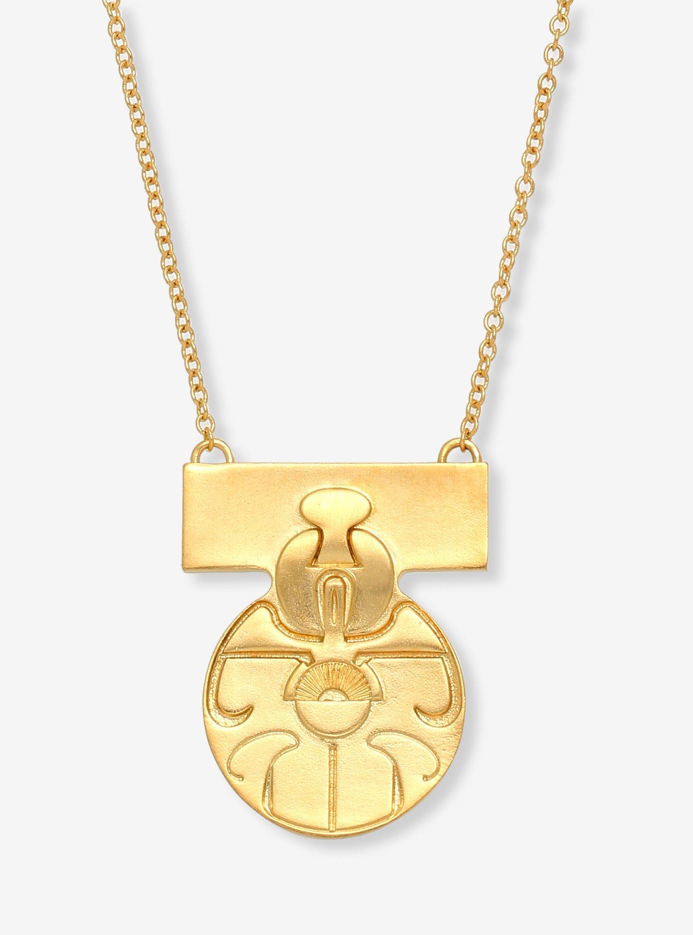 RockLove Star Wars Medal Of Yavin Necklace Her Universe Exclusive, , hi-res