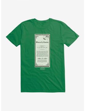 Fantastic Beasts Herbology Diacetyltanin Script T-Shirt, KELLY GREEN, hi-res