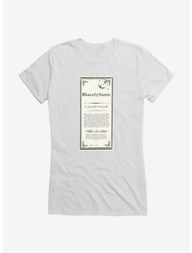 Fantastic Beasts Herbology Diacetyltanin Script Girls T-Shirt, , hi-res