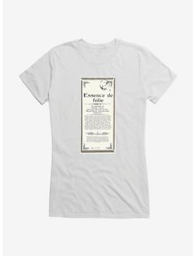 Fantastic Beasts Herbology Essence de Folie Script Girls T-Shirt, , hi-res