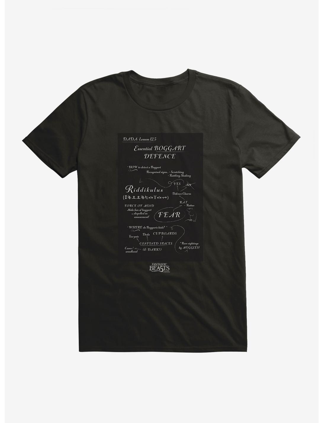 Fantastic Beasts Essential Boggart Defence T-Shirt, BLACK, hi-res