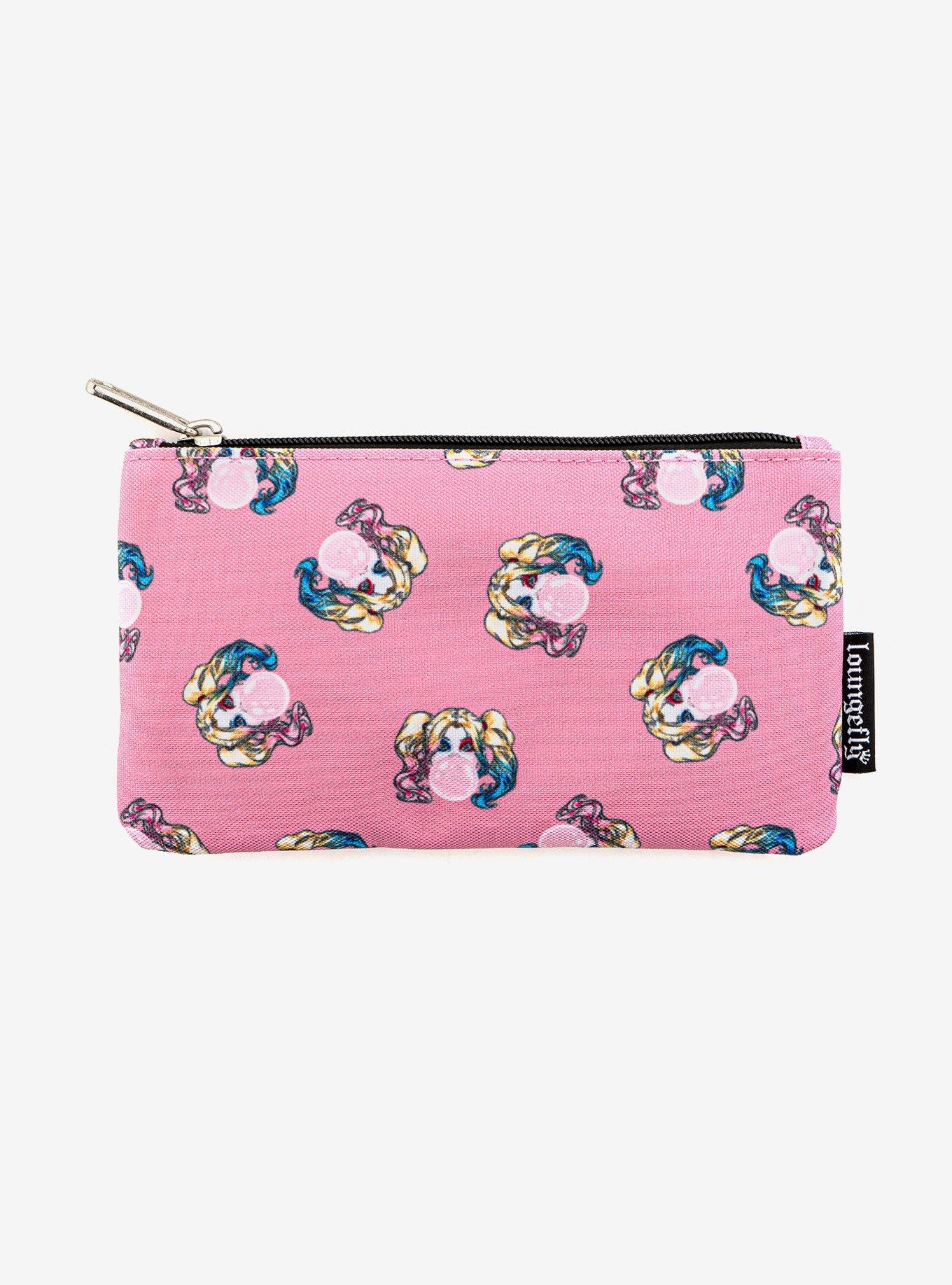 Loungefly DC Comics Harley Quinn Bubble Gum Pencil Case, , hi-res