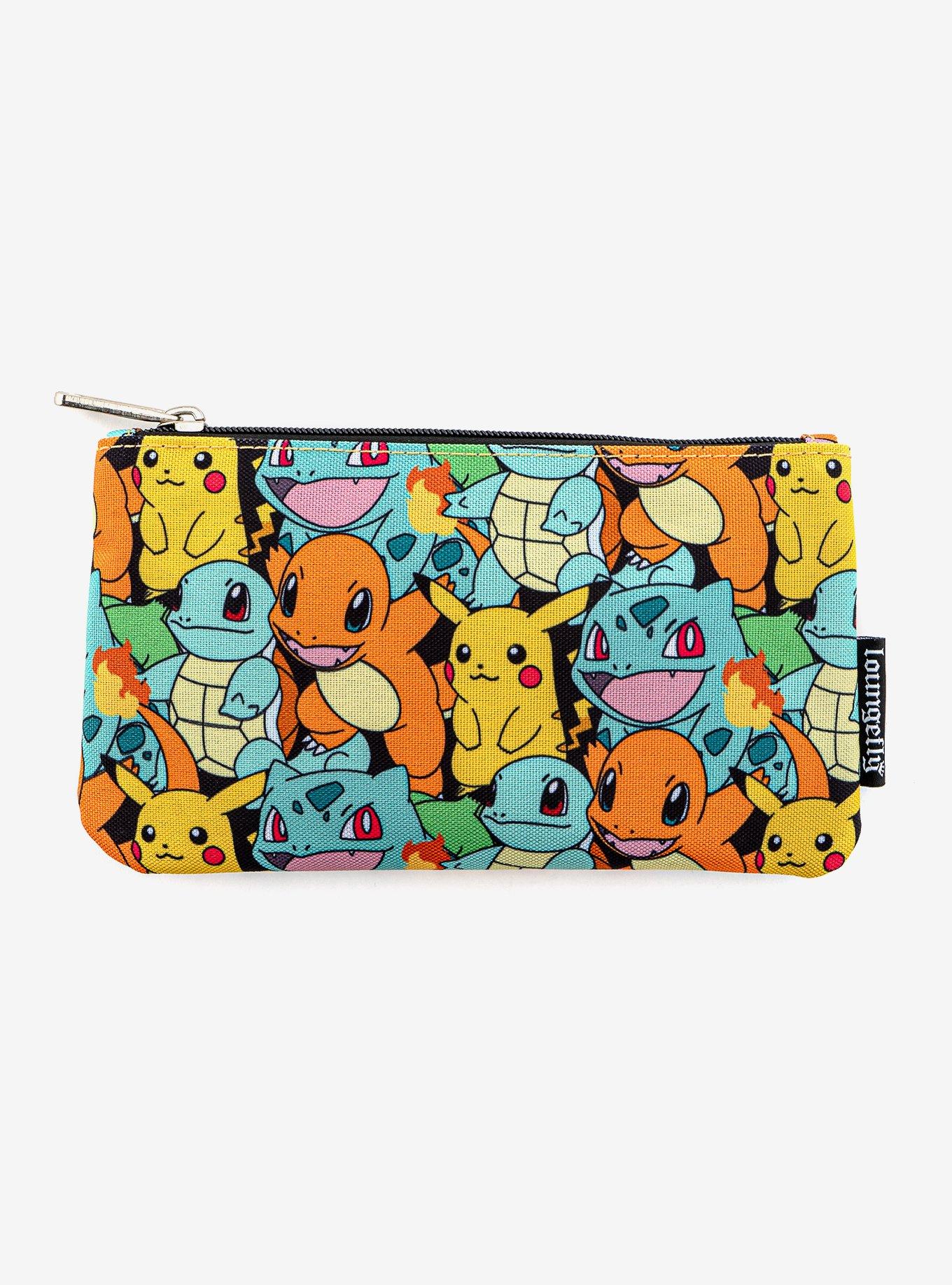 Loungefly Pokemon Starters Pencil Case, , hi-res