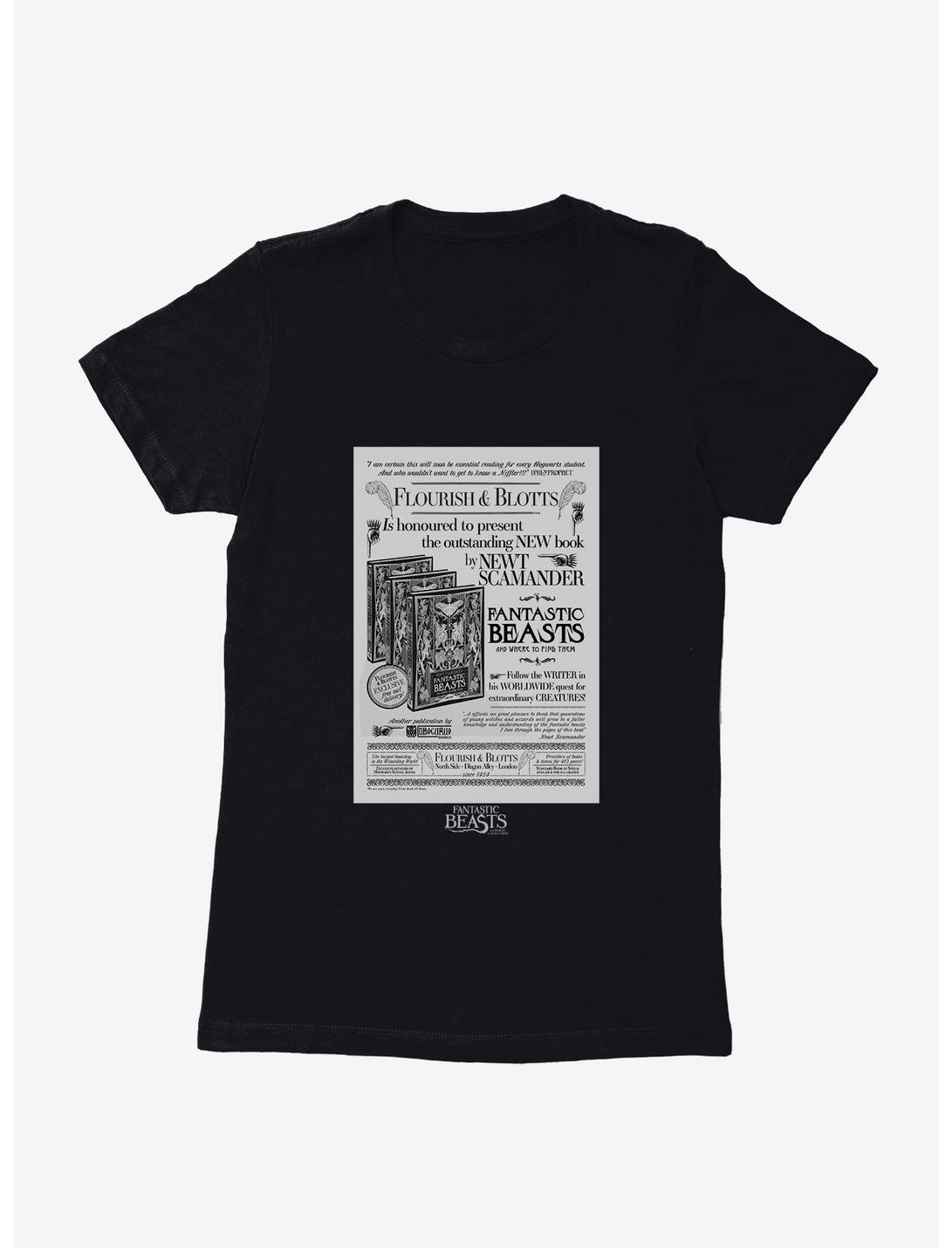 Fantastic Beasts Flourish & Blotts Poster Womens T-Shirt, , hi-res