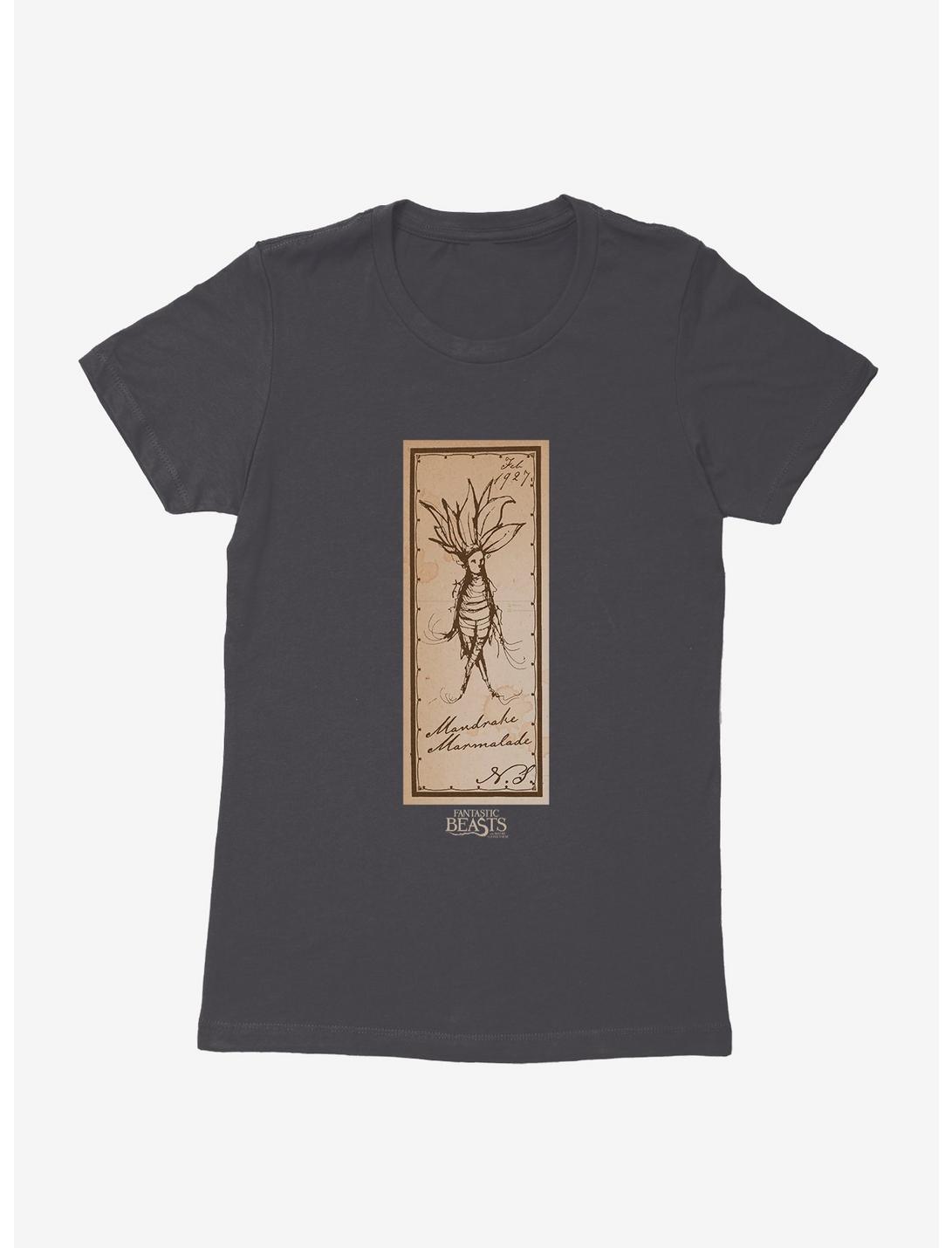 Fantastic Beasts Herbology Mandrake Marmalade Womens T-Shirt, HEAVY METAL, hi-res