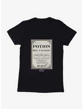 Fantastic Beasts Herbology Potion Bille d' Armadillo Script Womens T-Shirt, , hi-res