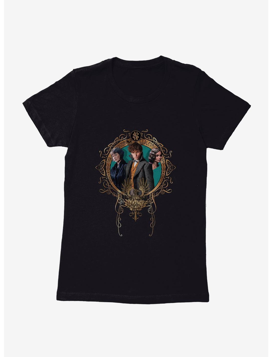Fantastic Beasts Scamander Goldstein And Lestrange Womens T-Shirt, BLACK, hi-res