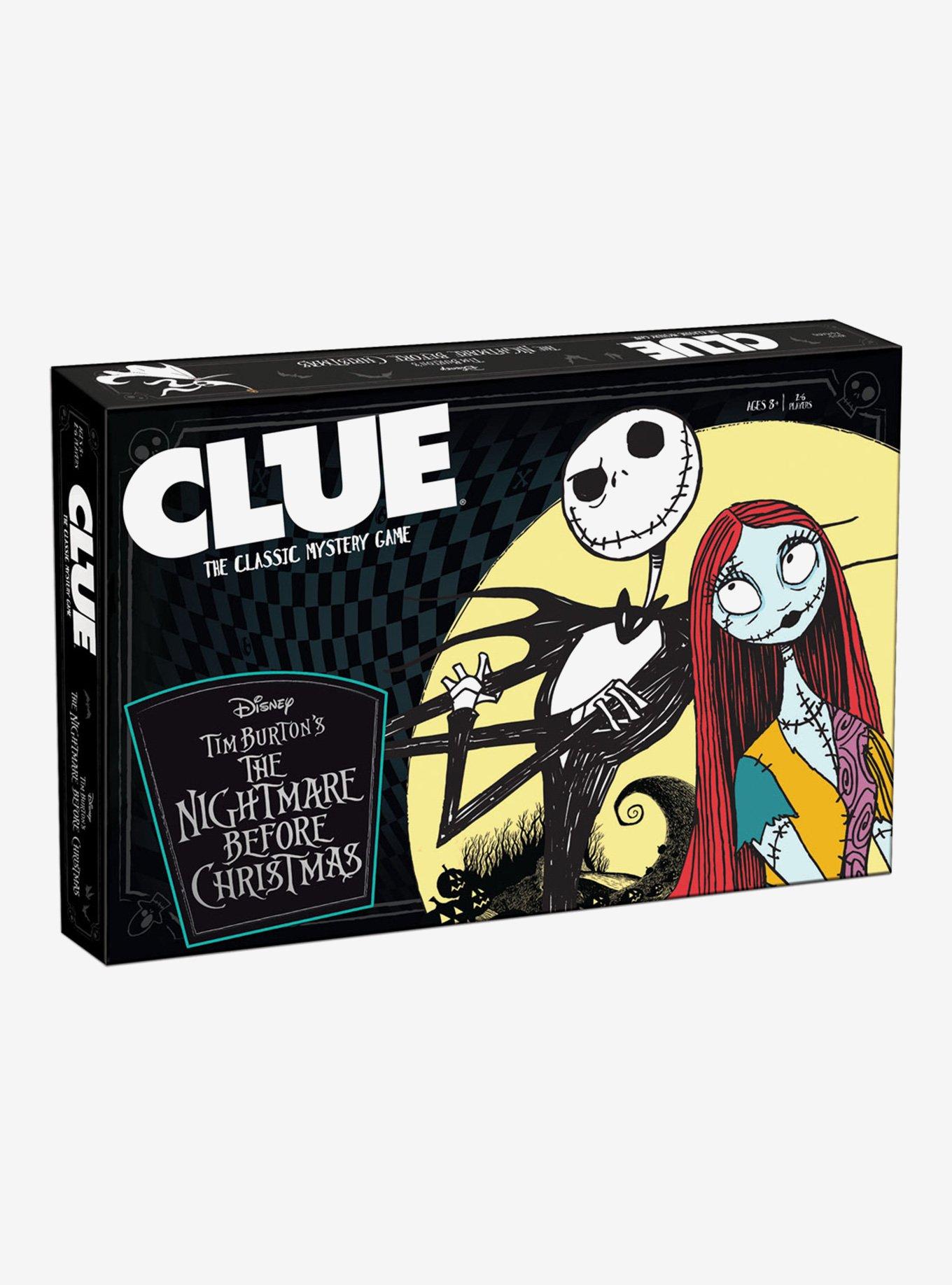 Clue: Disney The Nightmare Before Christmas Edition Board Game