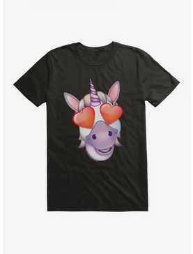 Emoji Unicorn Heart Eyes T-Shirt, , hi-res