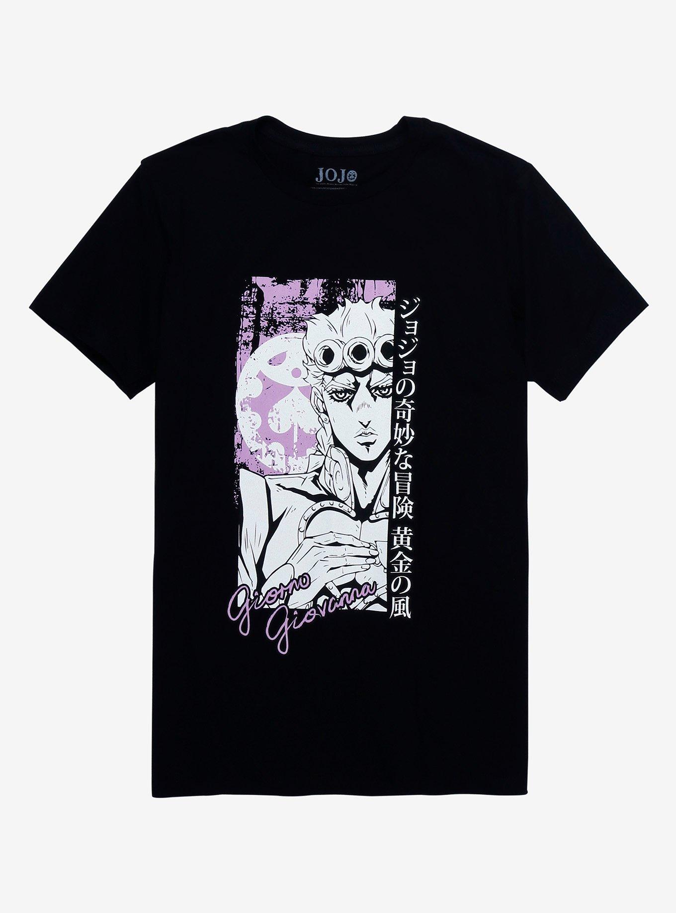 JoJo's Bizarre Adventure: Golden Wind Giorno Giovanna Profile T-Shirt, MULTI, hi-res