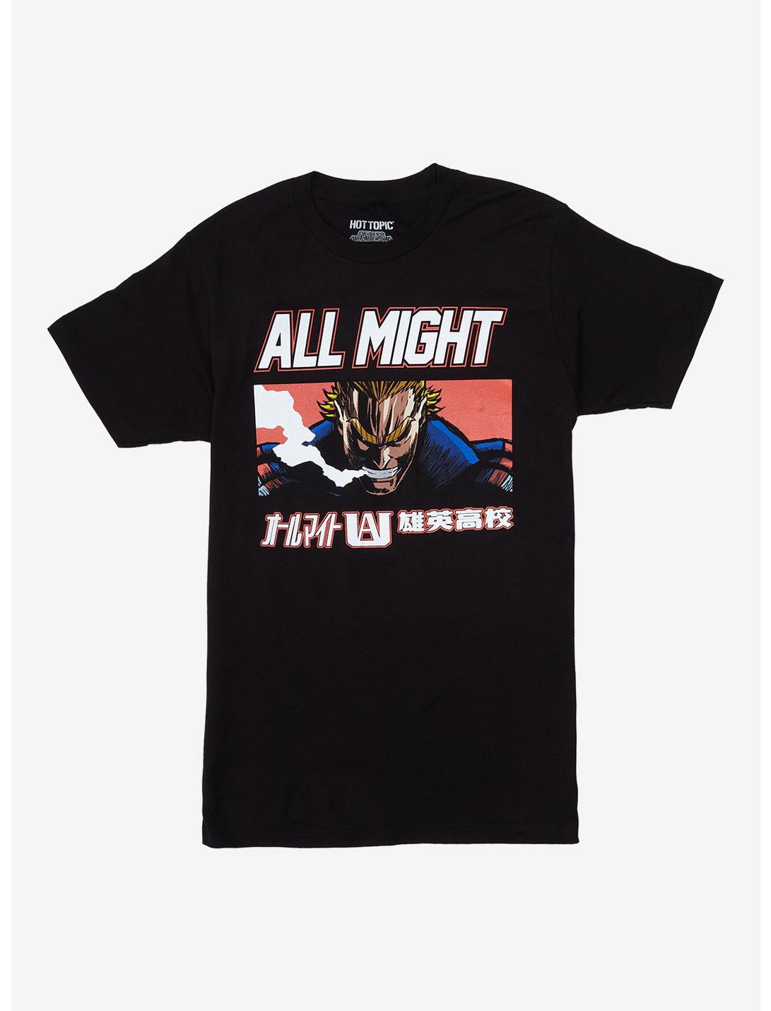My Hero Academia All Might One For All T-Shirt, MULTI, hi-res