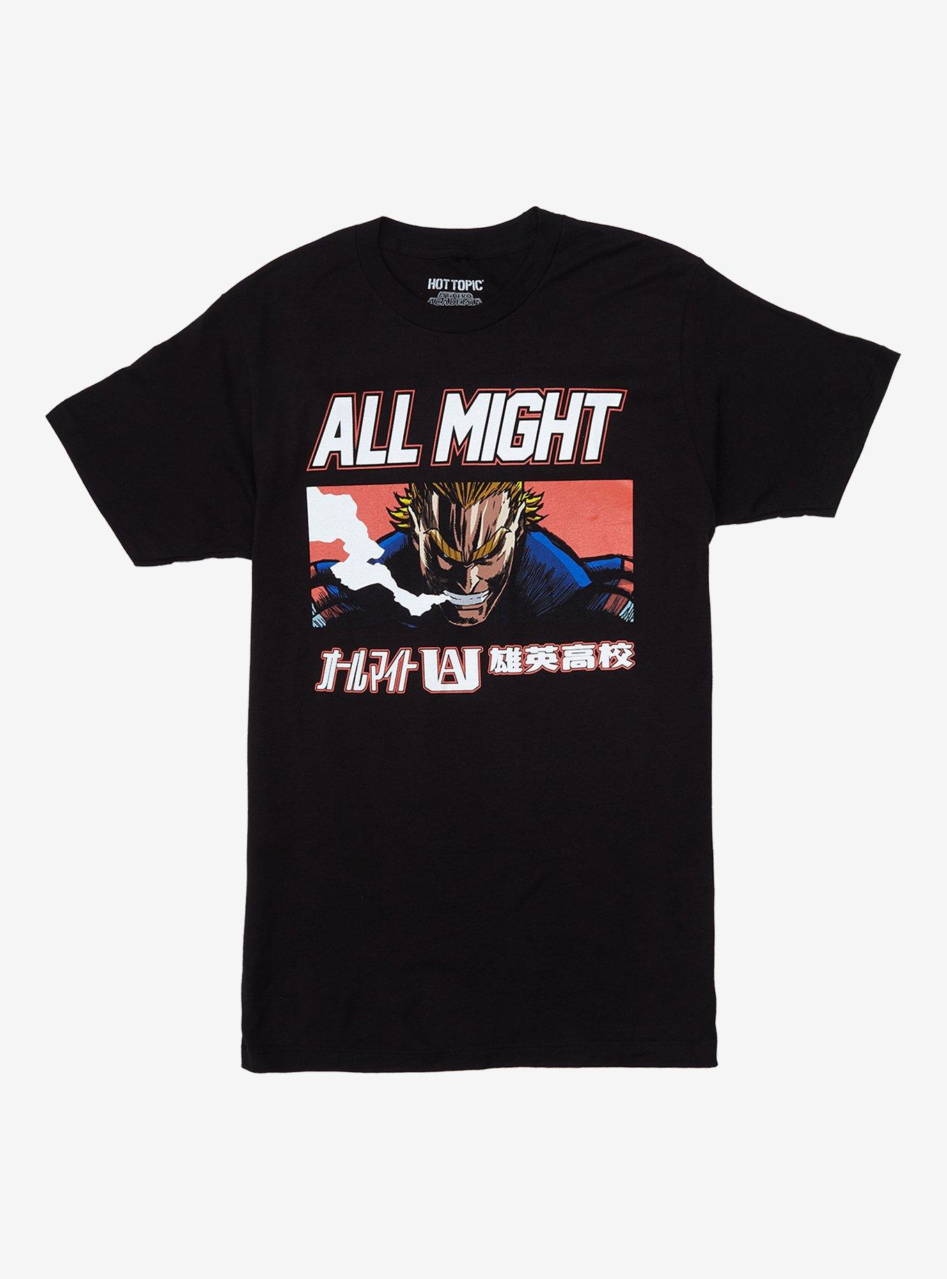 My Hero Academia All Might One For All T-Shirt, MULTI, hi-res