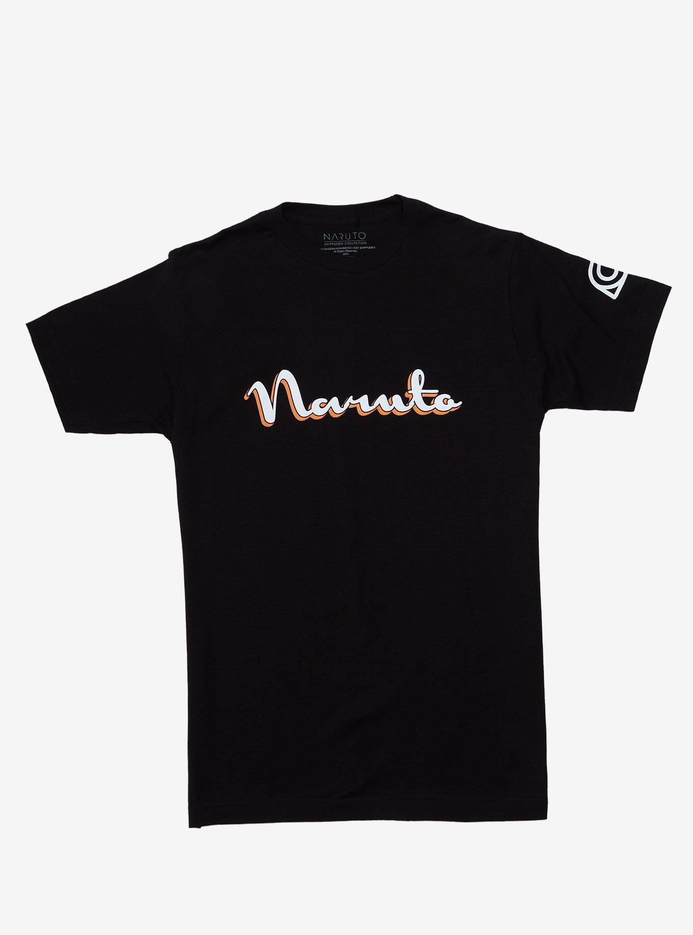 Naruto Shippuden Cursive Logo T-Shirt, MULTI, hi-res