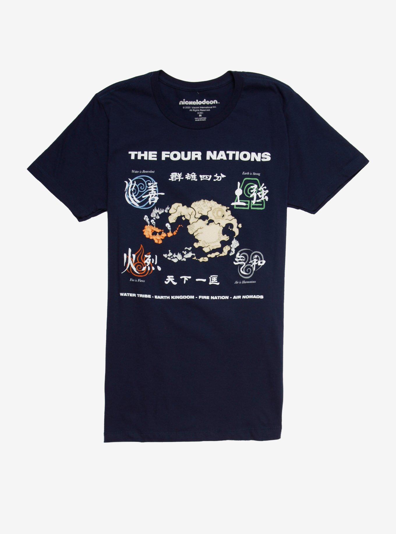 Avatar: The Last Airbender The Four Nations T-Shirt, MULTI, hi-res