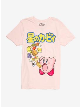 Kirby Food Pink T-Shirt, , hi-res