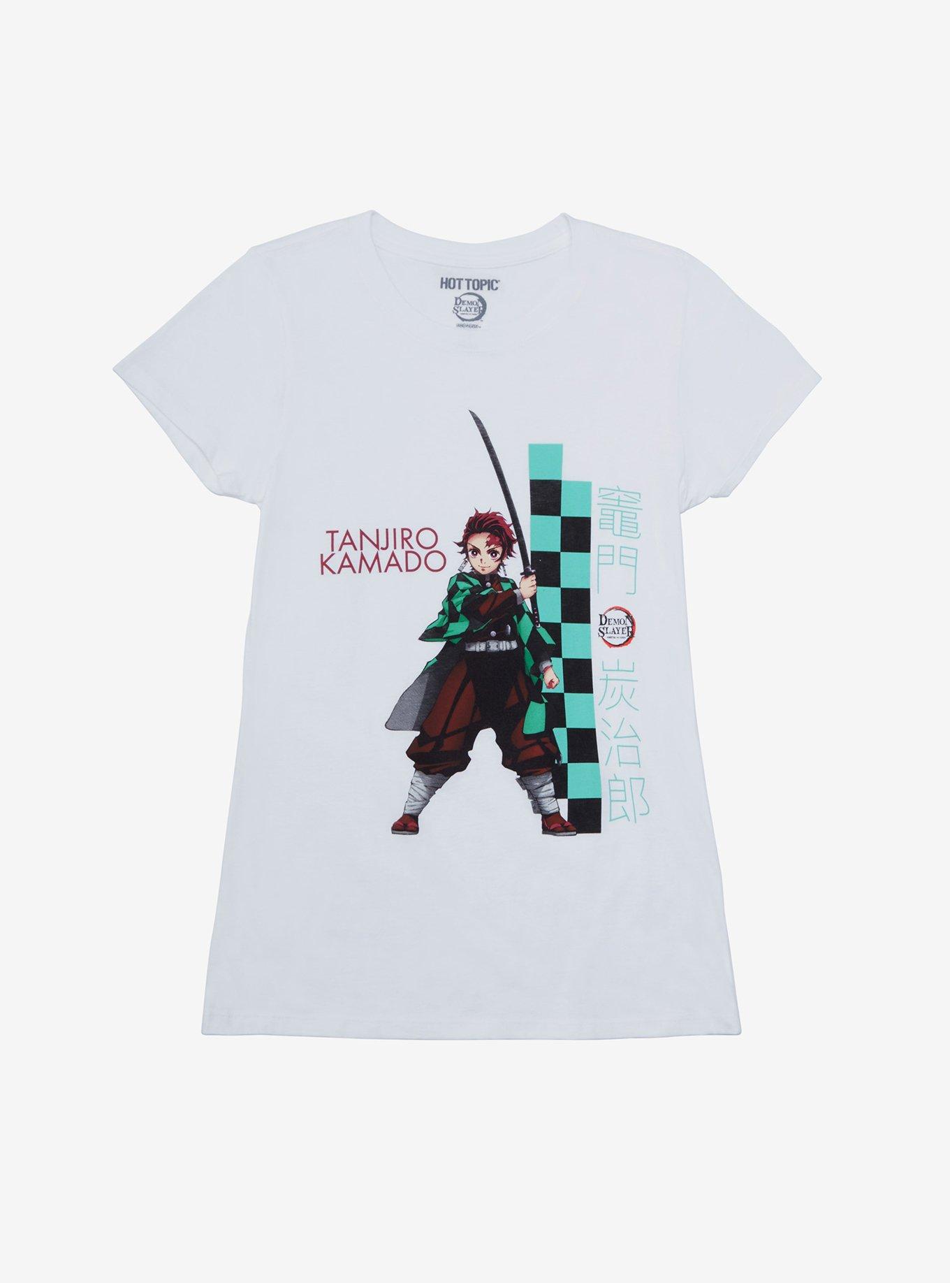 Demon Slayer Tanjiro Kamado Girls T-Shirt, MULTI, hi-res