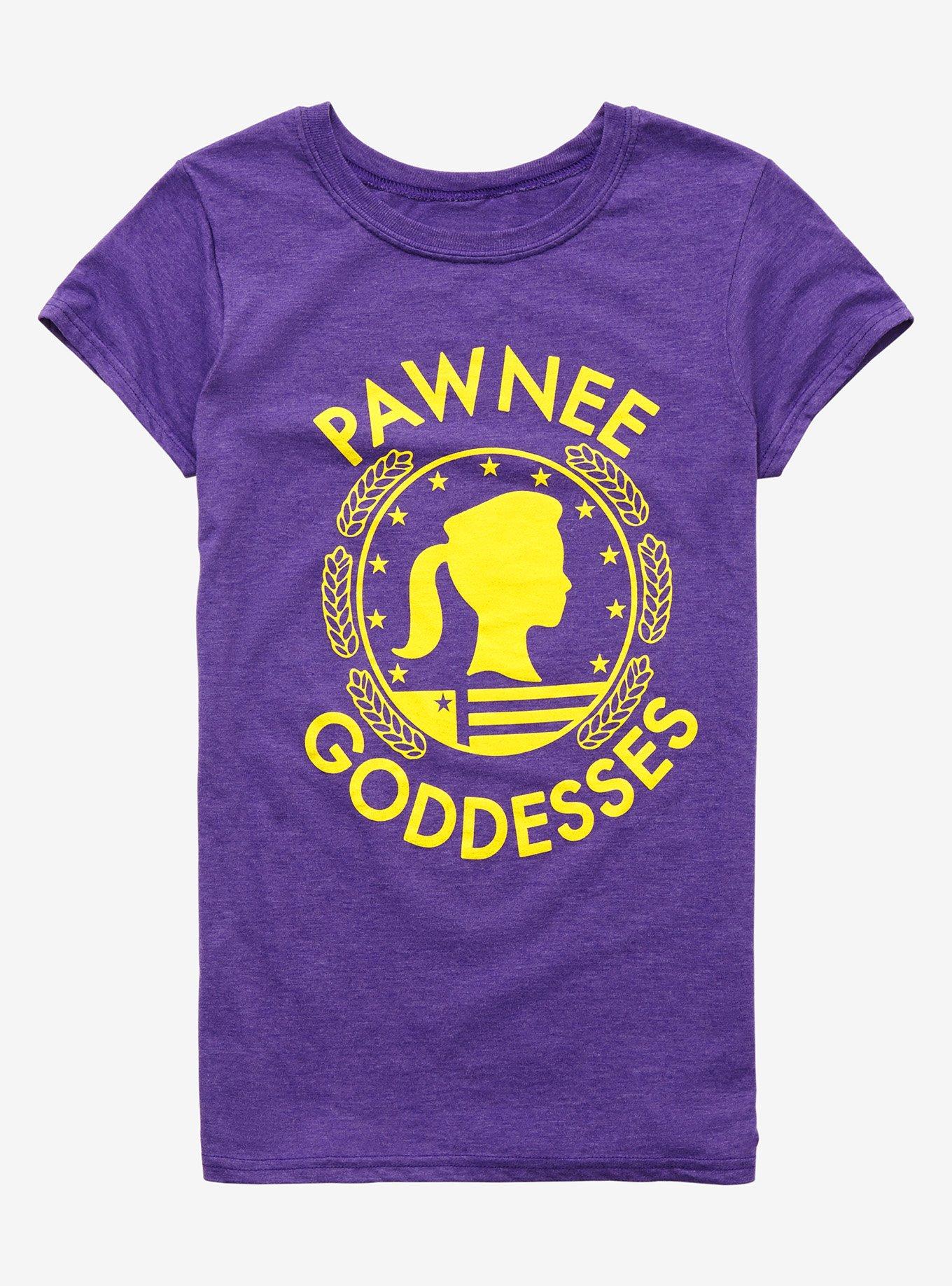 Parks And Recreation Pawnee Goddesses Logo Girls T-Shirt, MULTI, hi-res