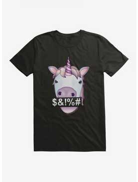 Emoji Unicorn Curse T-Shirt, , hi-res