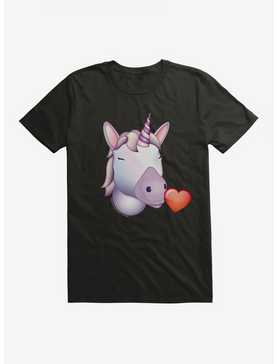 Emoji Unicorn Kiss T-Shirt, , hi-res
