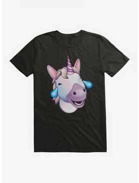 Emoji Unicorn Laugh Out Loud T-Shirt, , hi-res