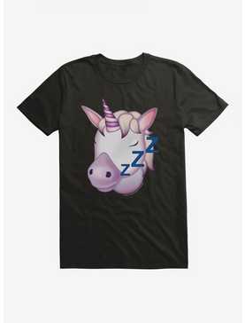 Emoji Unicorn Sleepy T-Shirt, , hi-res