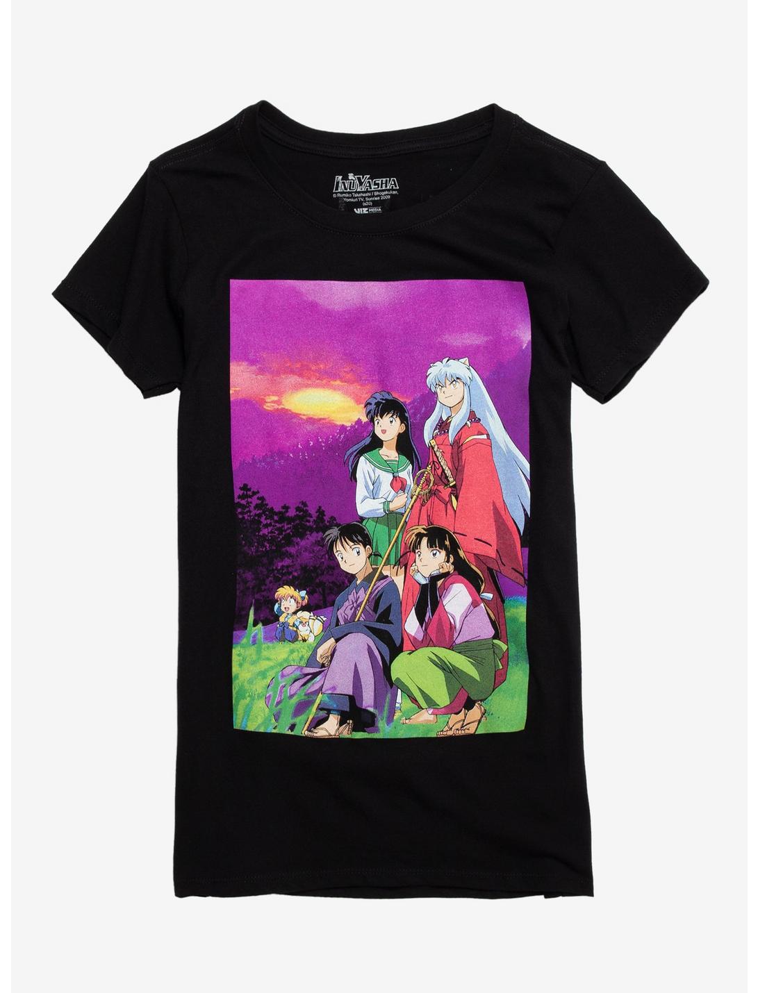 Inuyasha Character Names Girls T-Shirt, MULTI, hi-res