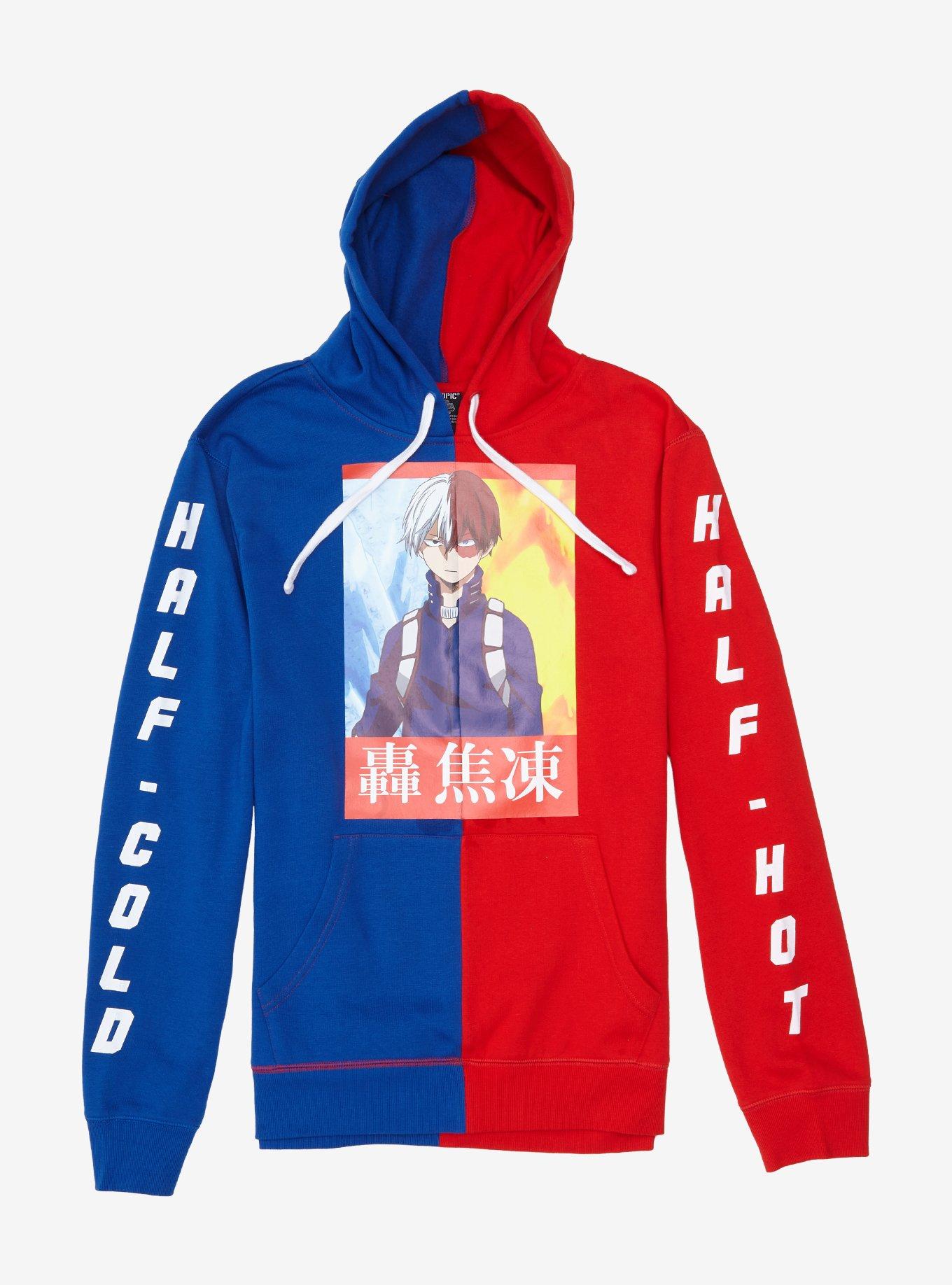 Hot topic my hero cheap academia hoodie