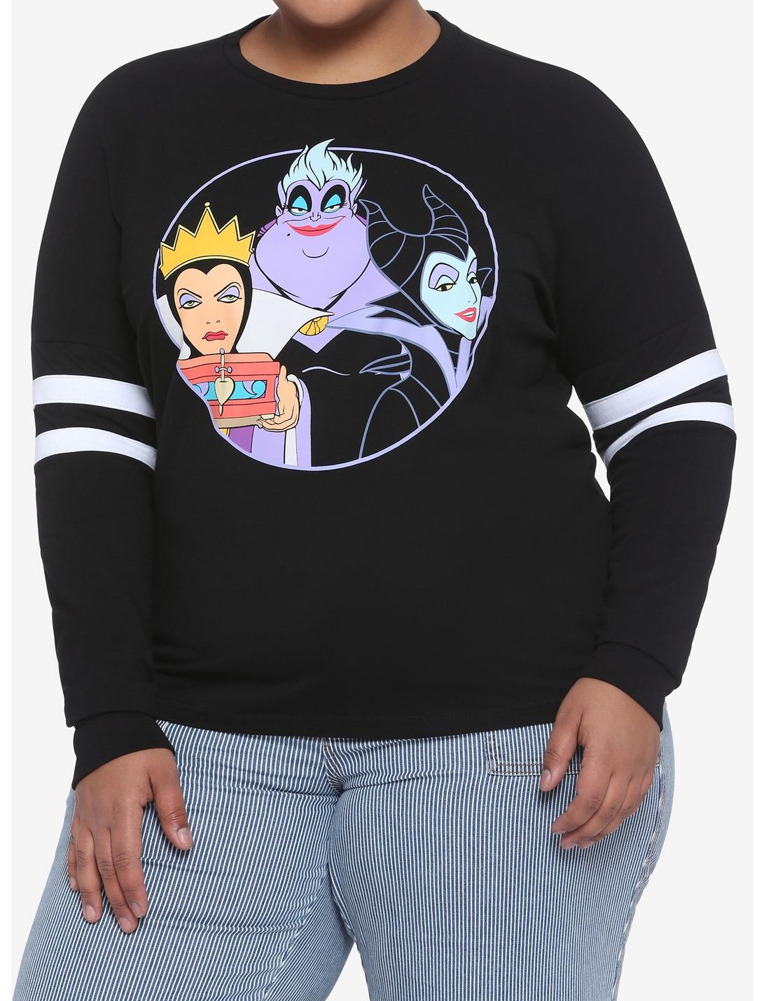 Disney Villains Bad Witches Club Girls Athletic Jersey Plus Size, MULTI, hi-res