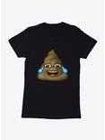 Emoji Poo Laugh Out Loud Womens T-Shirt, BLACK, hi-res