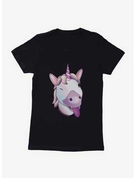 Emoji Unicorn Laughter Womens T-Shirt, , hi-res