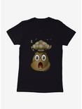 Emoji Poo Mind Blown Womens T-Shirt, BLACK, hi-res