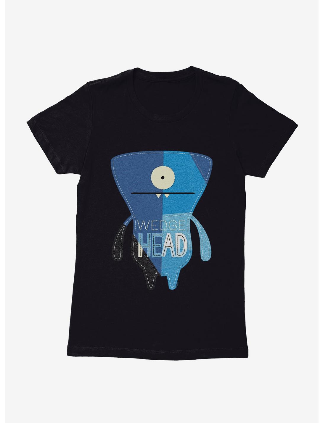 UglyDolls Wedgehead Color Block Womens T-Shirt, BLACK, hi-res