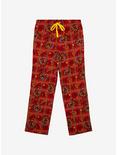 Harry Potter Gryffindor Plaid Sleep Pants - BoxLunch Exclusive, MULTI, hi-res