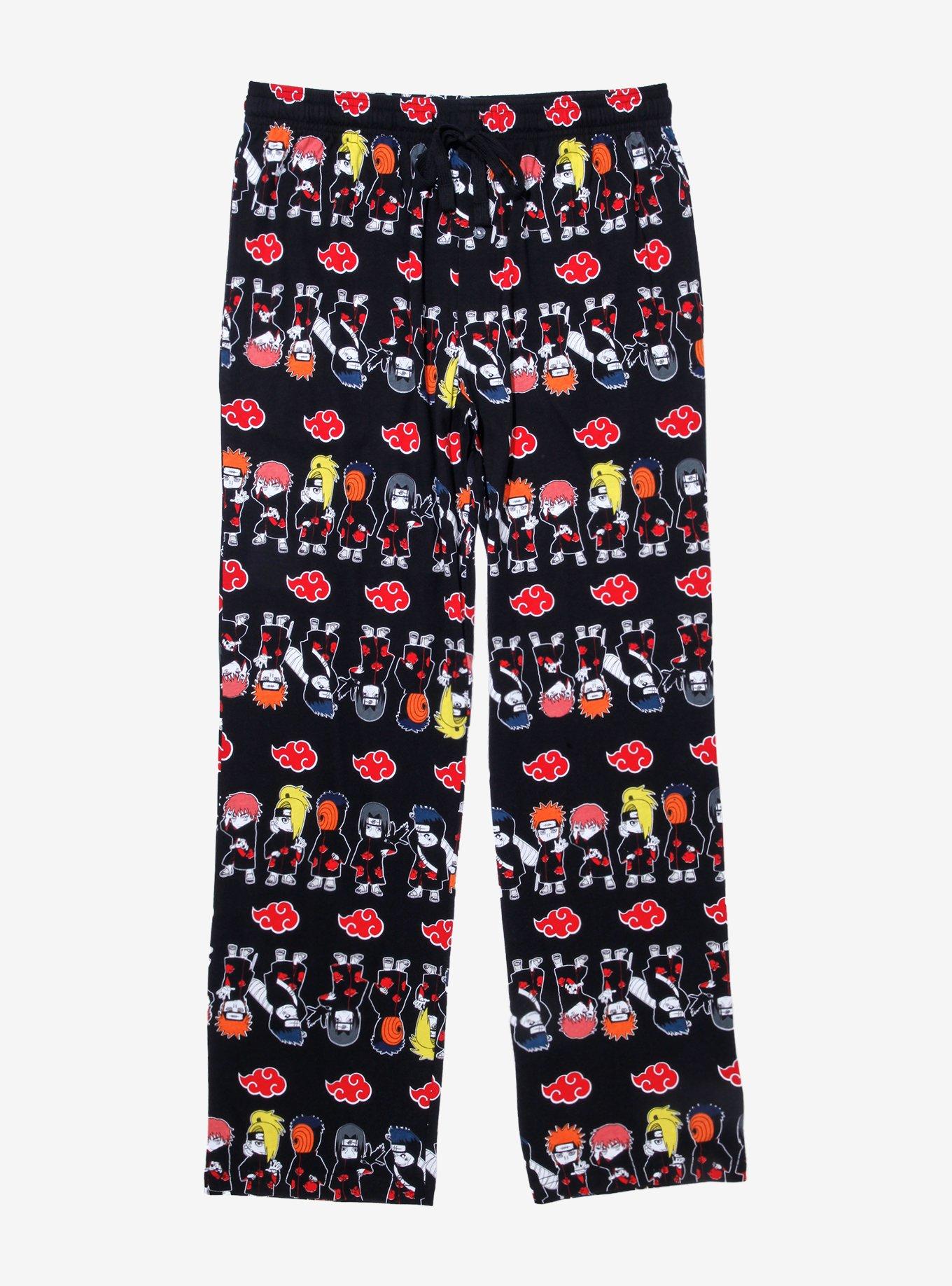 Naruto Shippuden Akatsuki Chibi Sleep Pants BoxLunch Exclusive