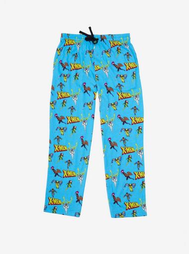 Spongebob Squarepants Gary Jump Men's Cloud Blue Graphic Sleep Pajama Pants- Large 